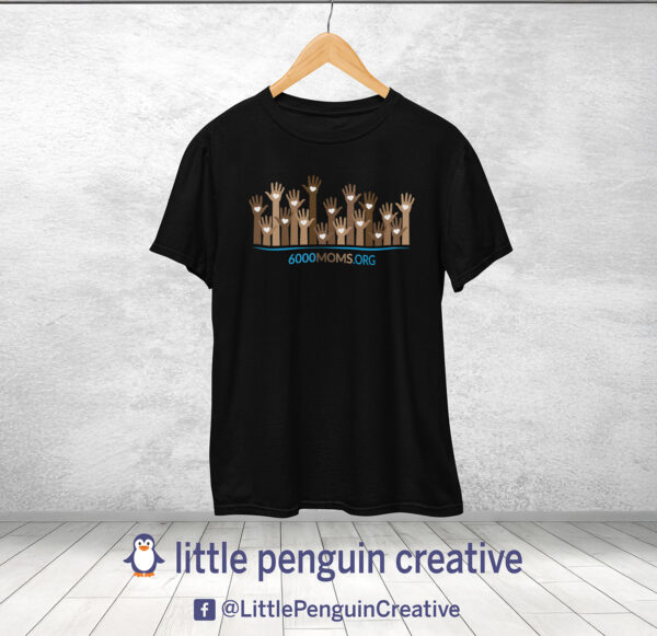 6KM Unisex Many Hands Tee Shirt (6000moms.org)